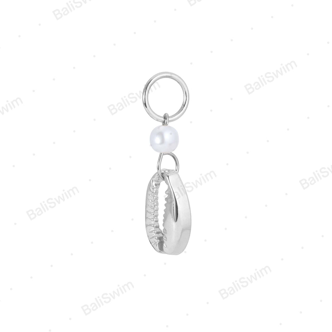 BC-04 Pearl Conch Shell Bikini Charm