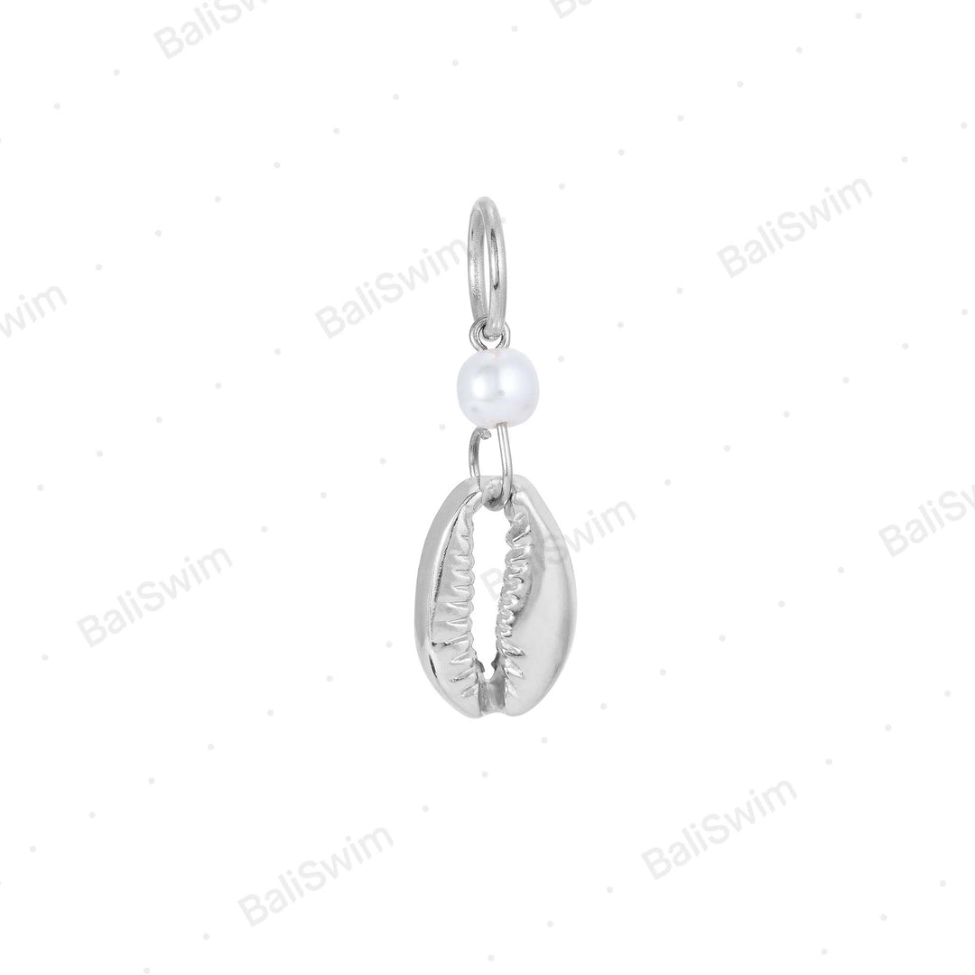 BC-04 Pearl Conch Shell Bikini Charm
