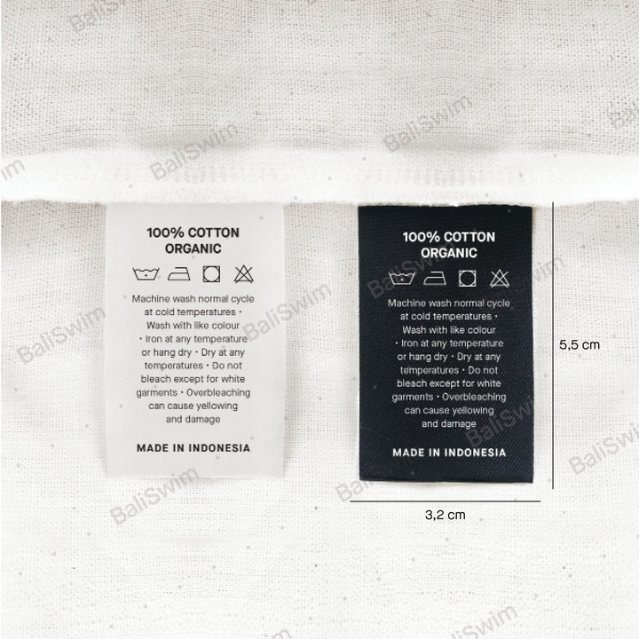 Sateen Tape Care Instruction