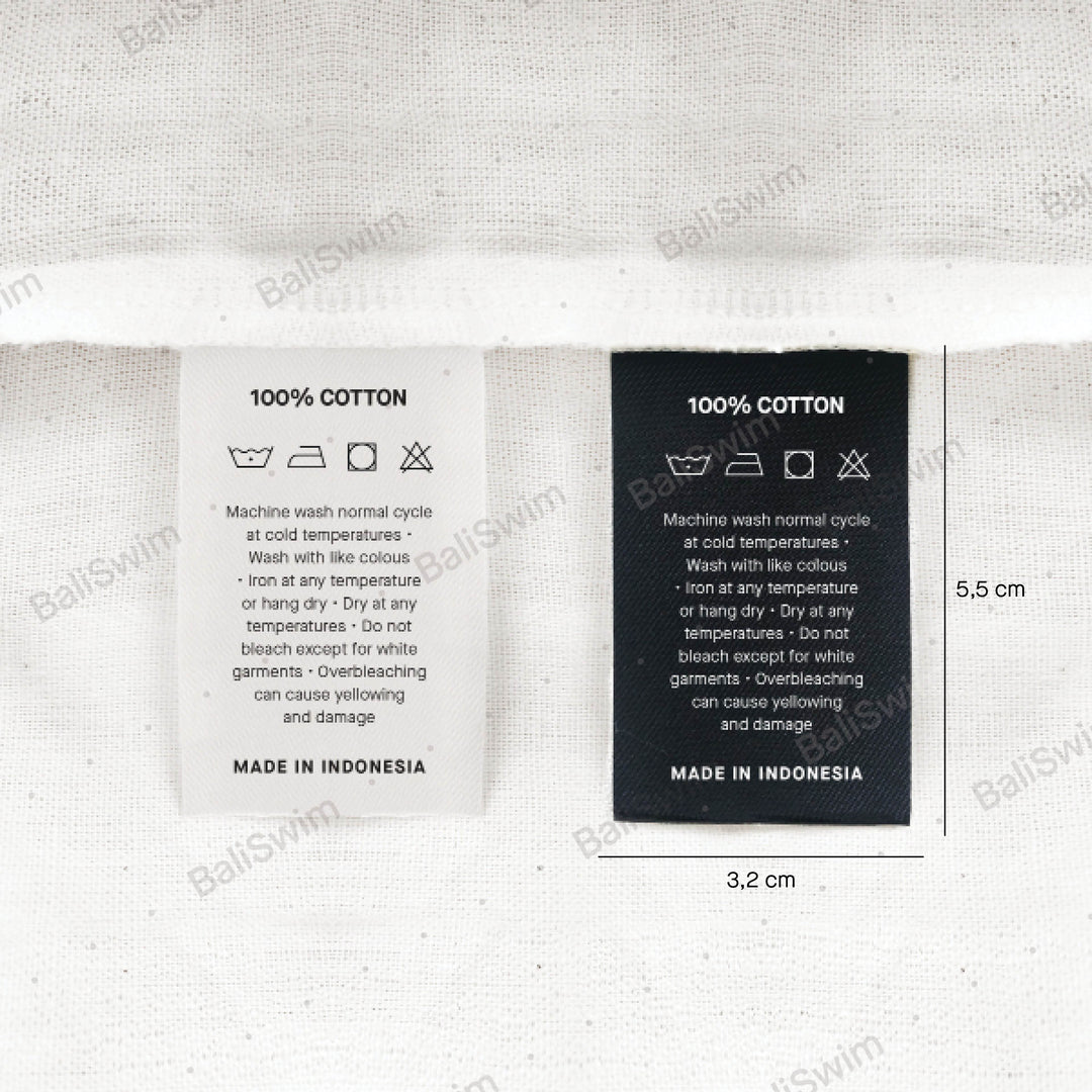 Sateen Tape Care Instruction