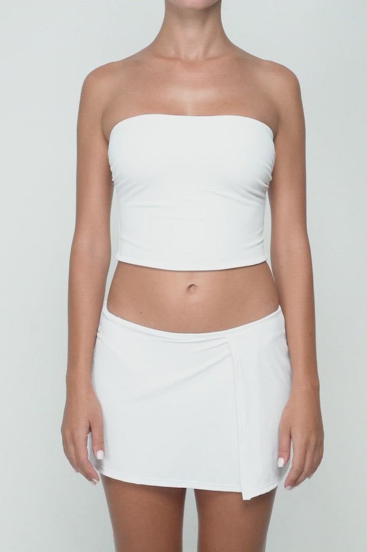 BSWS-T82 Bandeau Tankini Top