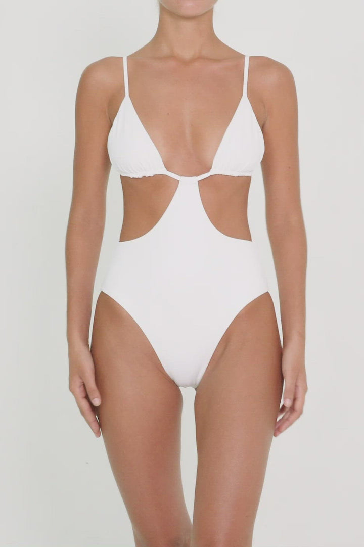 BSWS-S50 Cut Out Triangle Monokini