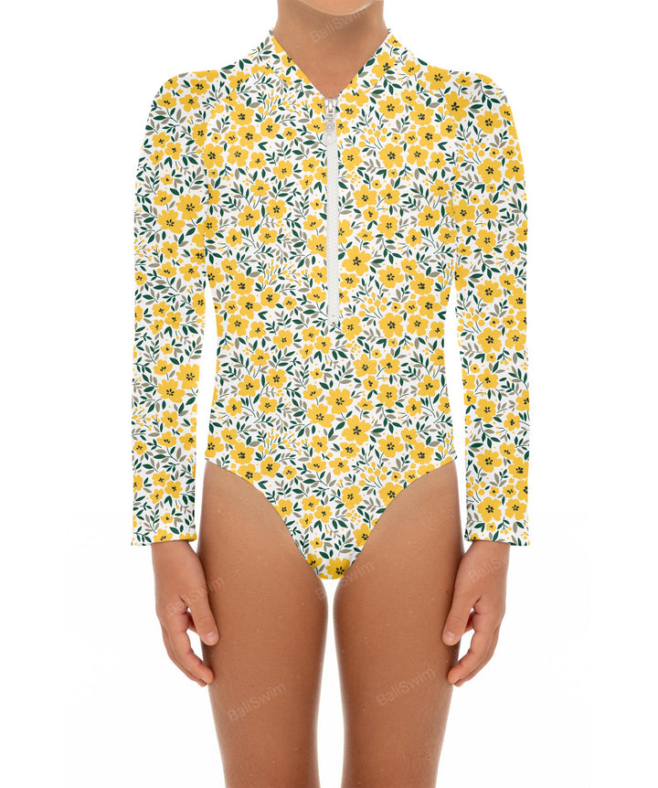 BSGS-RS02 Girl's Rash Guard One Piece
