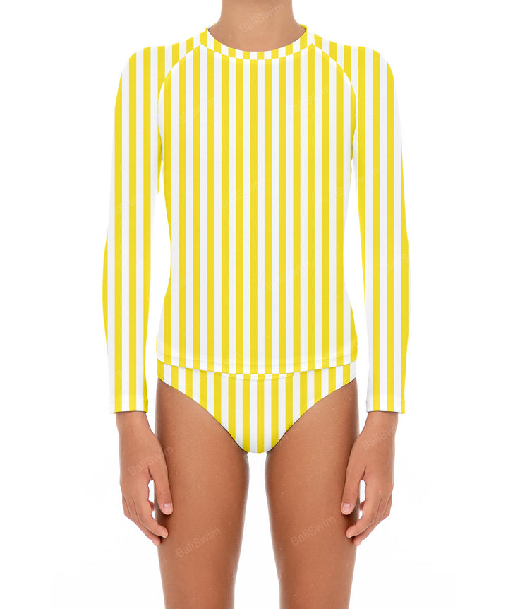 BSGS-RT03 Girl's Rash Guard Top