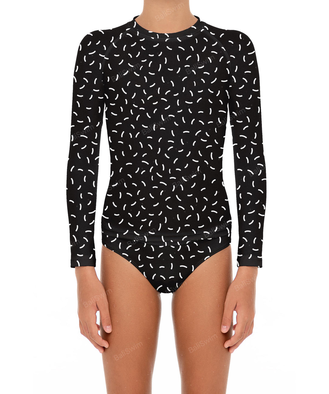 BSGS-RT03 Girl's Rash Guard Top
