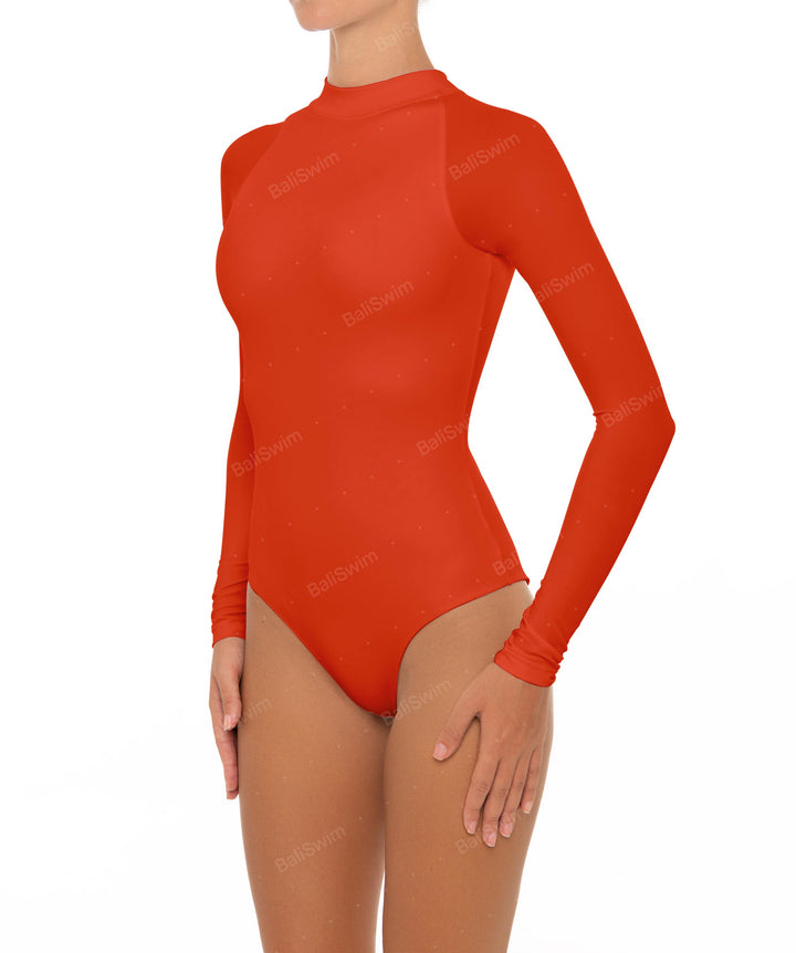 BSWS-R02 One Piece Long Sleeves Rash Guard