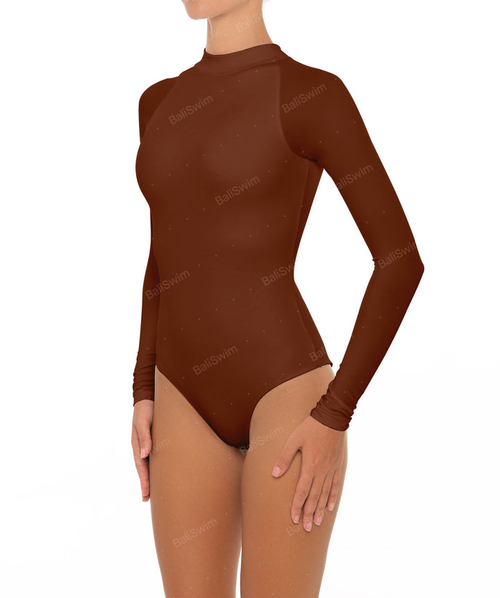 BSWS-R02 One Piece Long Sleeves Rash Guard