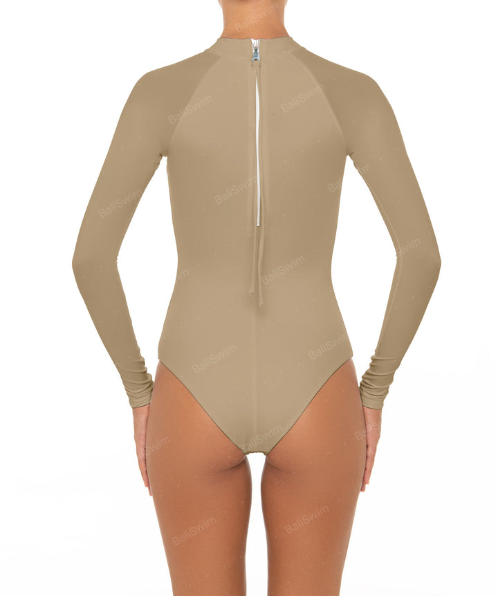 BSWS-R02 One Piece Long Sleeves Rash Guard