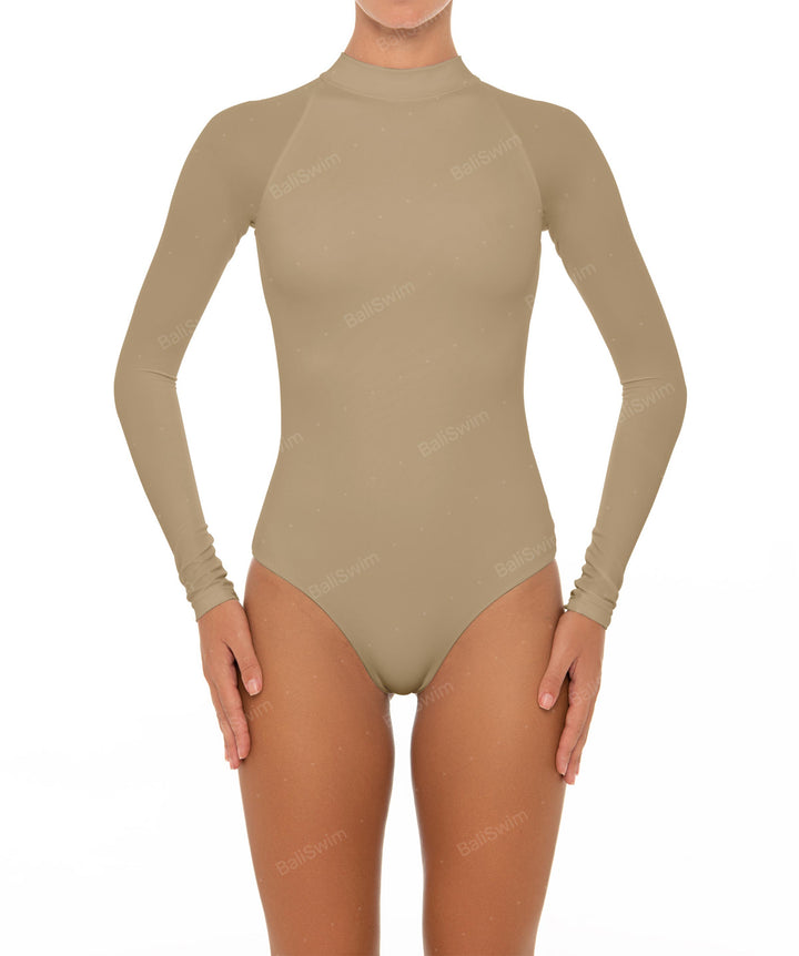 BSWS-R02 One Piece Long Sleeves Rash Guard