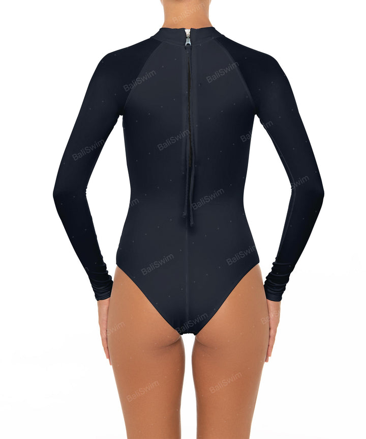 BSWS-R02 One Piece Long Sleeves Rash Guard
