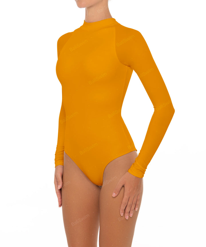 BSWS-R02 One Piece Long Sleeves Rash Guard