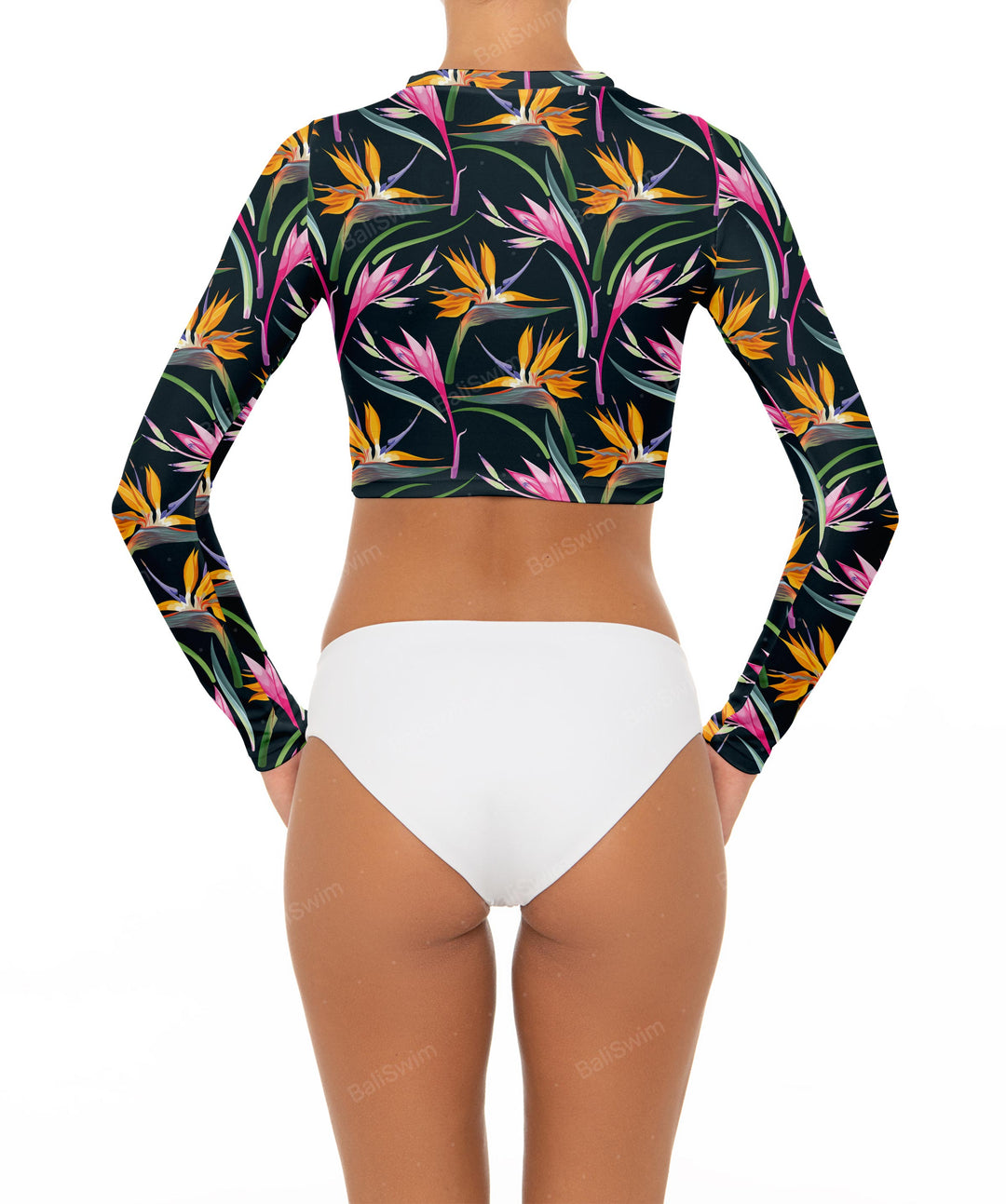 BSWS-R04 Long Sleeves Crop Rash Guard