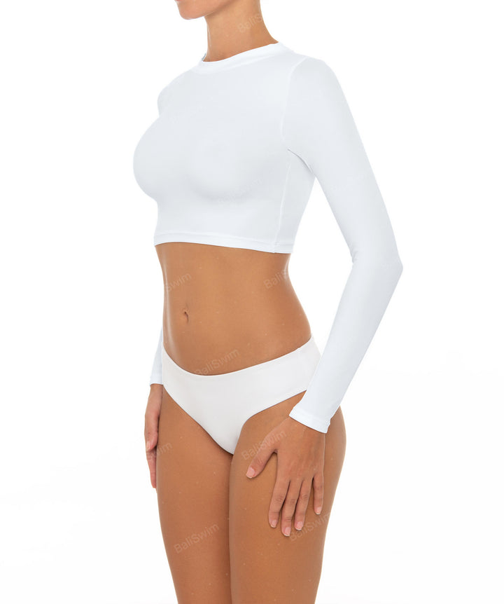 BSWS-R04 Long Sleeves Crop Rash Guard
