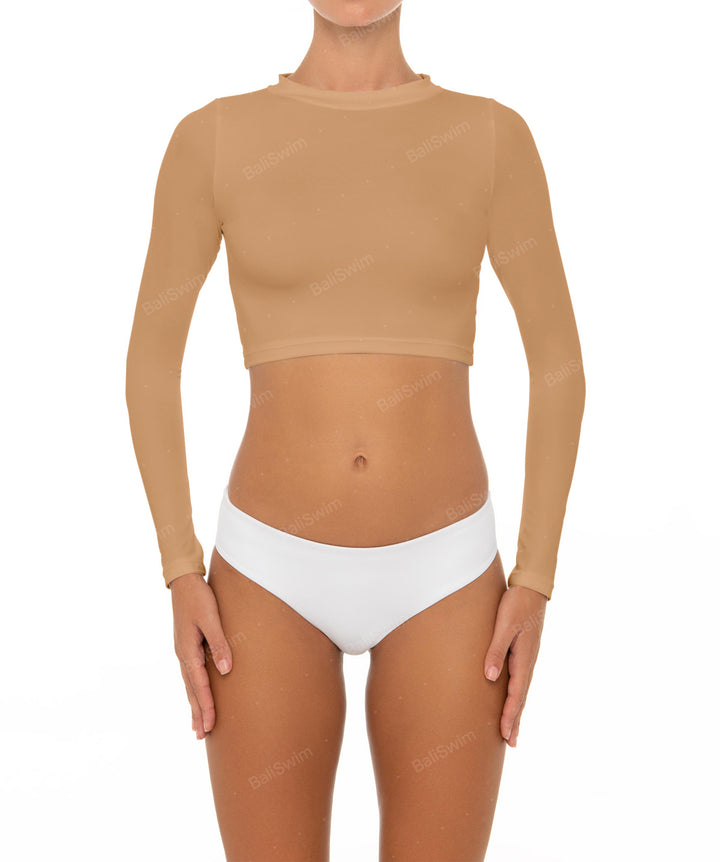 BSWS-R04 Long Sleeves Crop Rash Guard