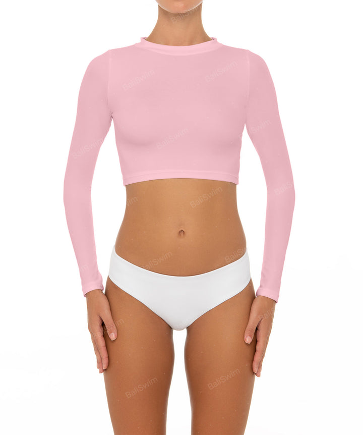 BSWS-R04 Long Sleeves Crop Rash Guard