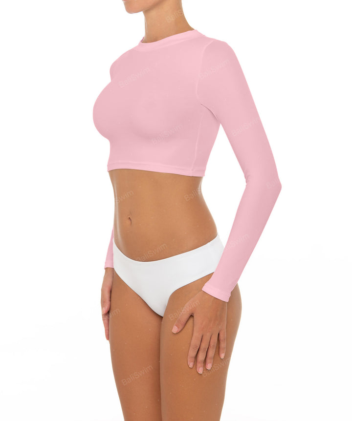 BSWS-R04 Long Sleeves Crop Rash Guard
