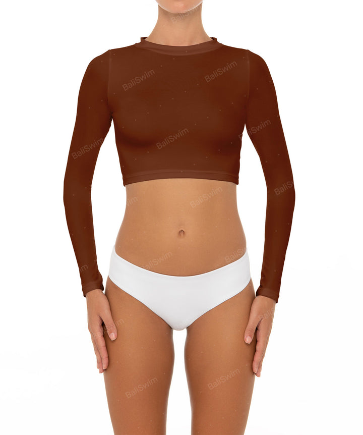 BSWS-R04 Long Sleeves Crop Rash Guard