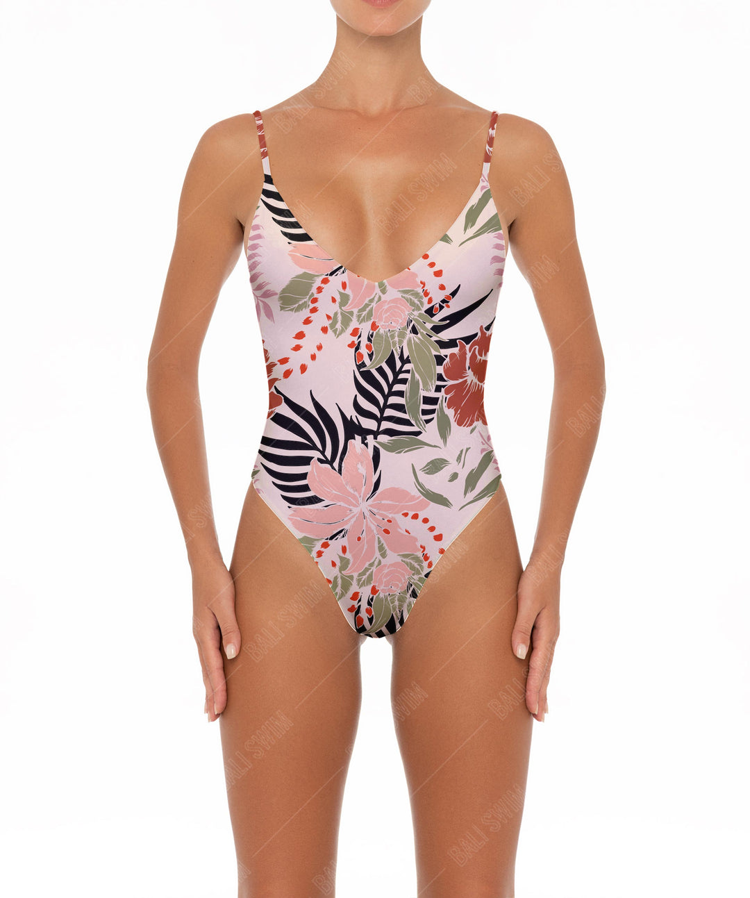 BSWS-S08 V-Neck One Piece