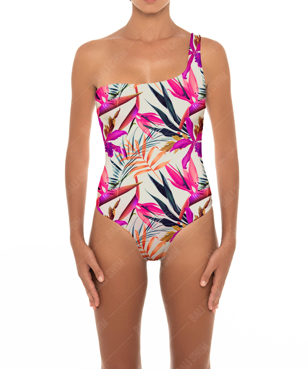 BSWS-S16 One Shoulder Swimsuit
