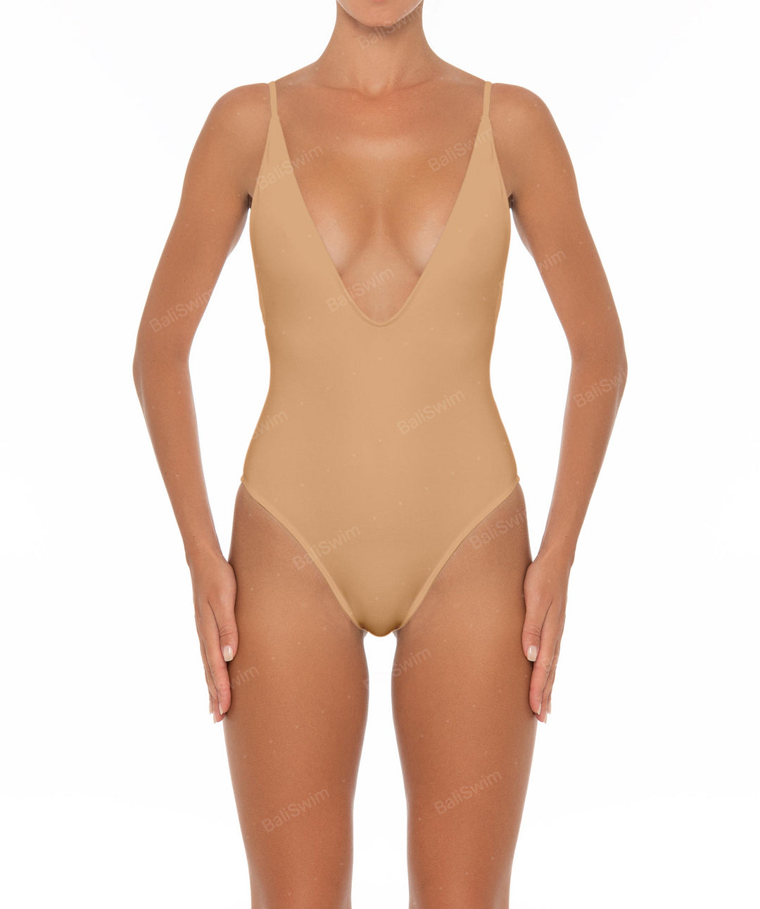 BSWS-S26 Low V-Neck One Piece
