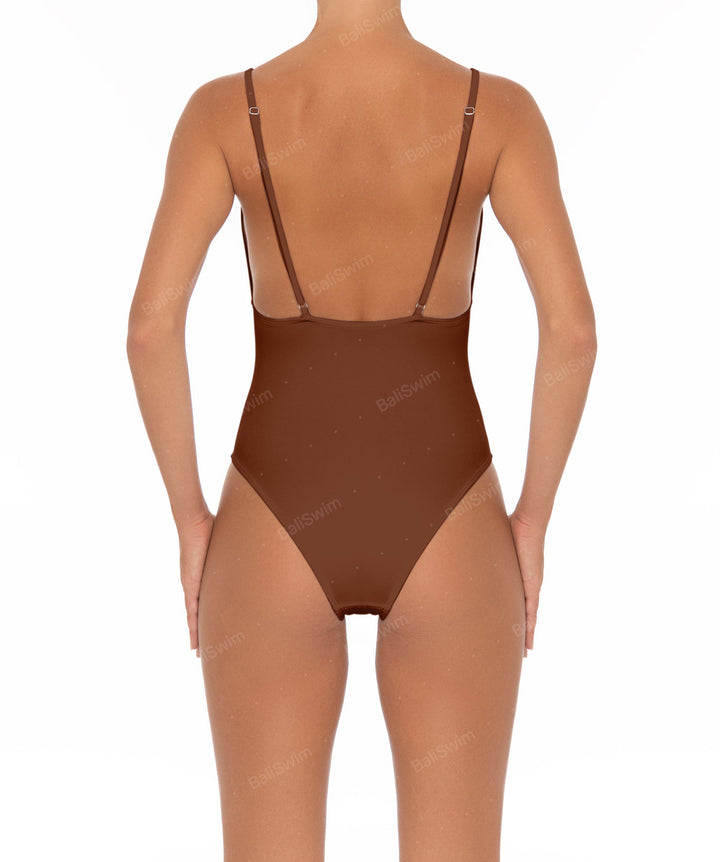 BSWS-S26 Low V-Neck One Piece