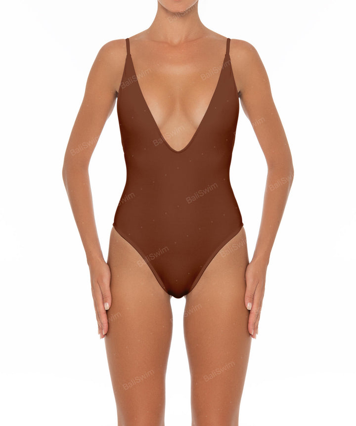 BSWS-S26 Low V-Neck One Piece
