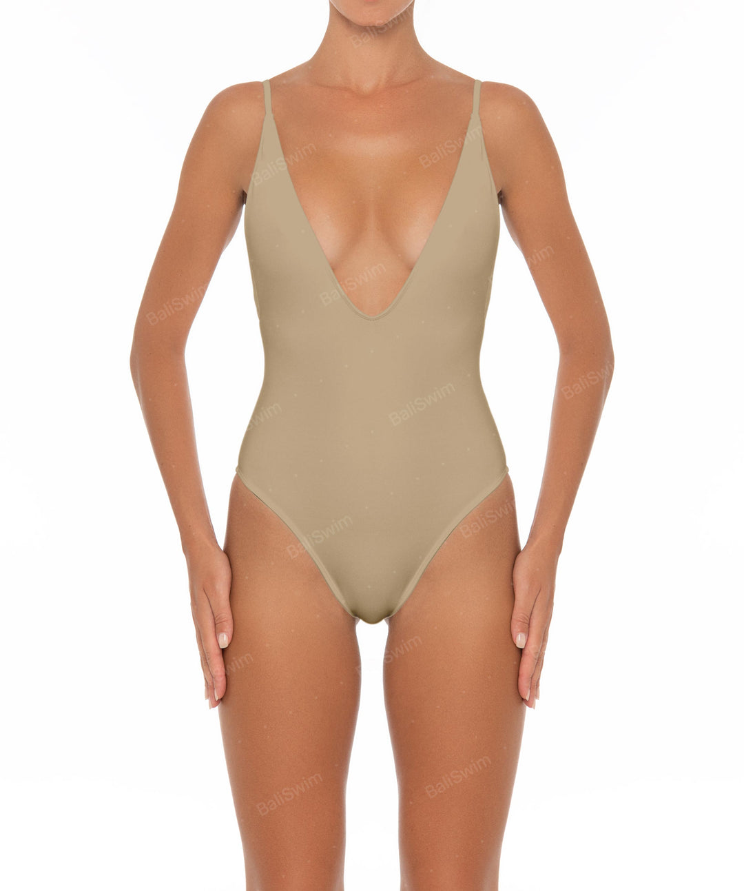 BSWS-S26 Low V-Neck One Piece