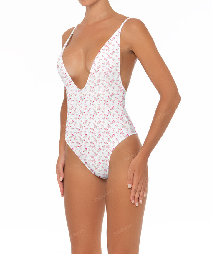 BSWS-S26 Low V-Neck One Piece