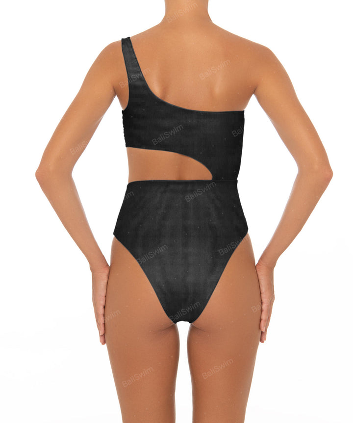 BSWS-S34s One Shoulder Swimsuit