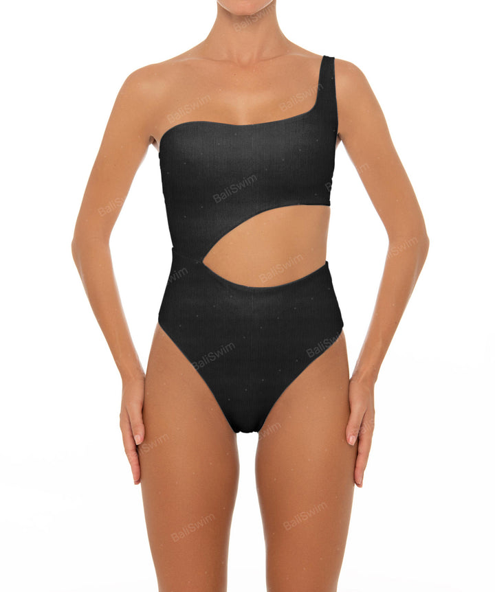 BSWS-S34s One Shoulder Swimsuit