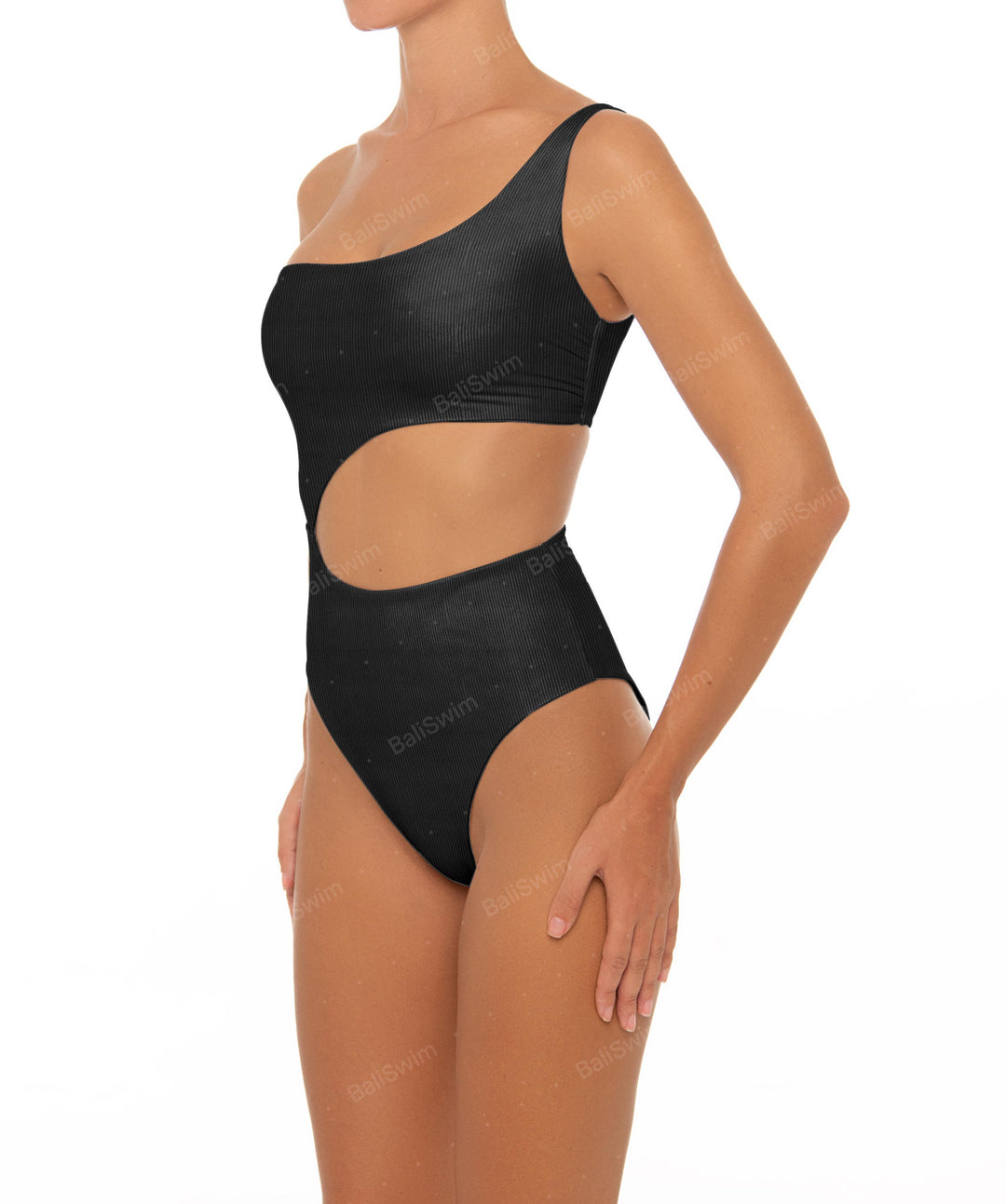 BSWS-S34s One Shoulder Swimsuit