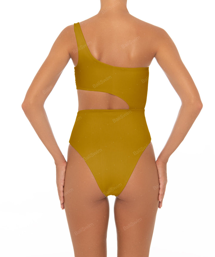 BSWS-S34s One Shoulder Swimsuit