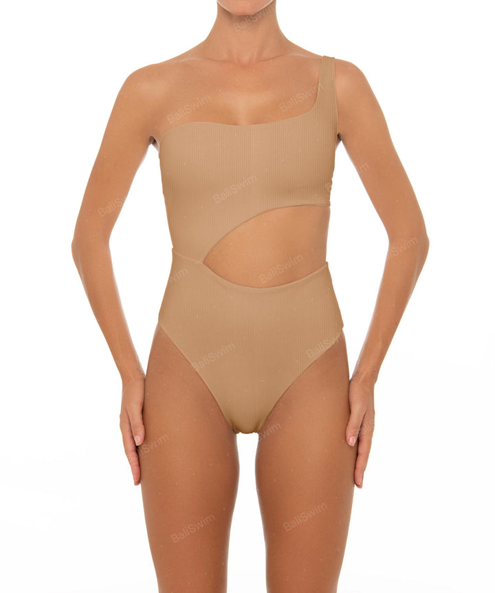 BSWS-S34s One Shoulder Swimsuit