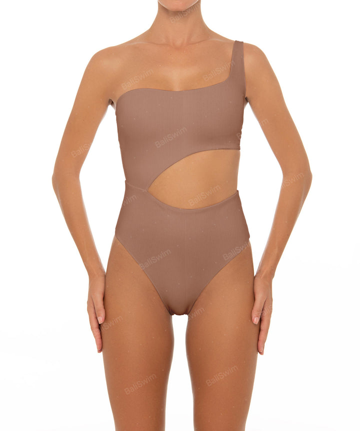 BSWS-S34s One Shoulder Swimsuit
