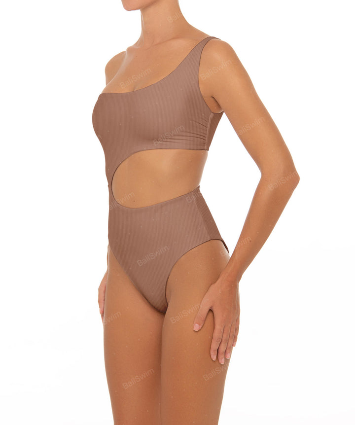 BSWS-S34s One Shoulder Swimsuit