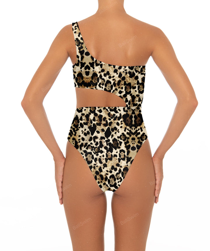 BSWS-S34 One Shoulder Swimsuit