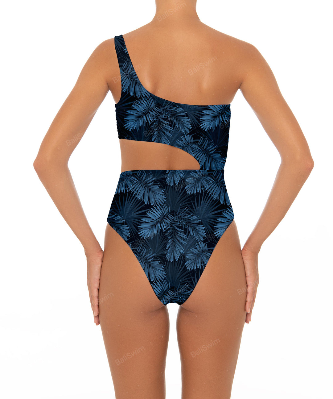 BSWS-S34 One Shoulder Swimsuit