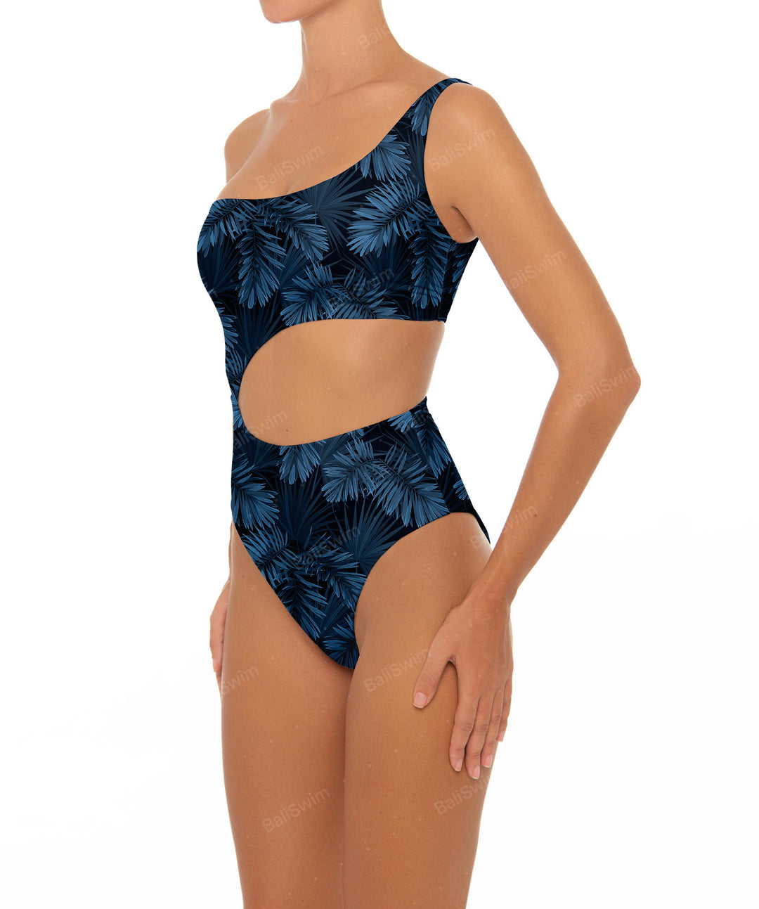 BSWS-S34 One Shoulder Swimsuit