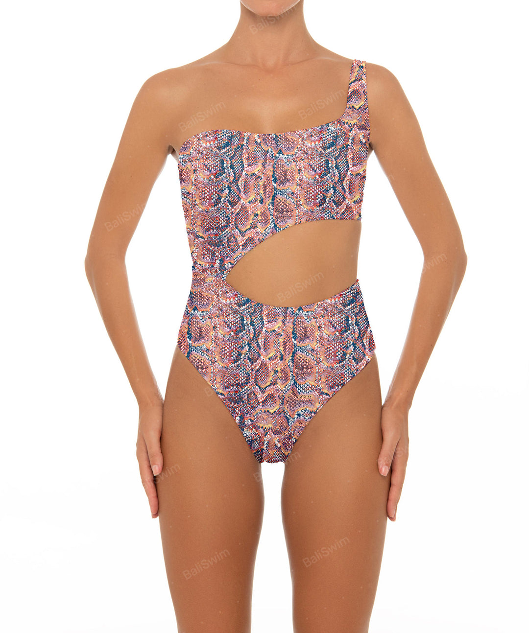 BSWS-S34 One Shoulder Swimsuit