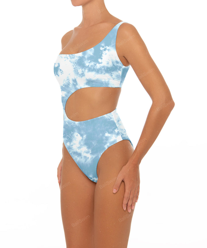 BSWS-S34 One Shoulder Swimsuit
