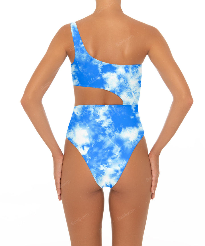 BSWS-S34 One Shoulder Swimsuit