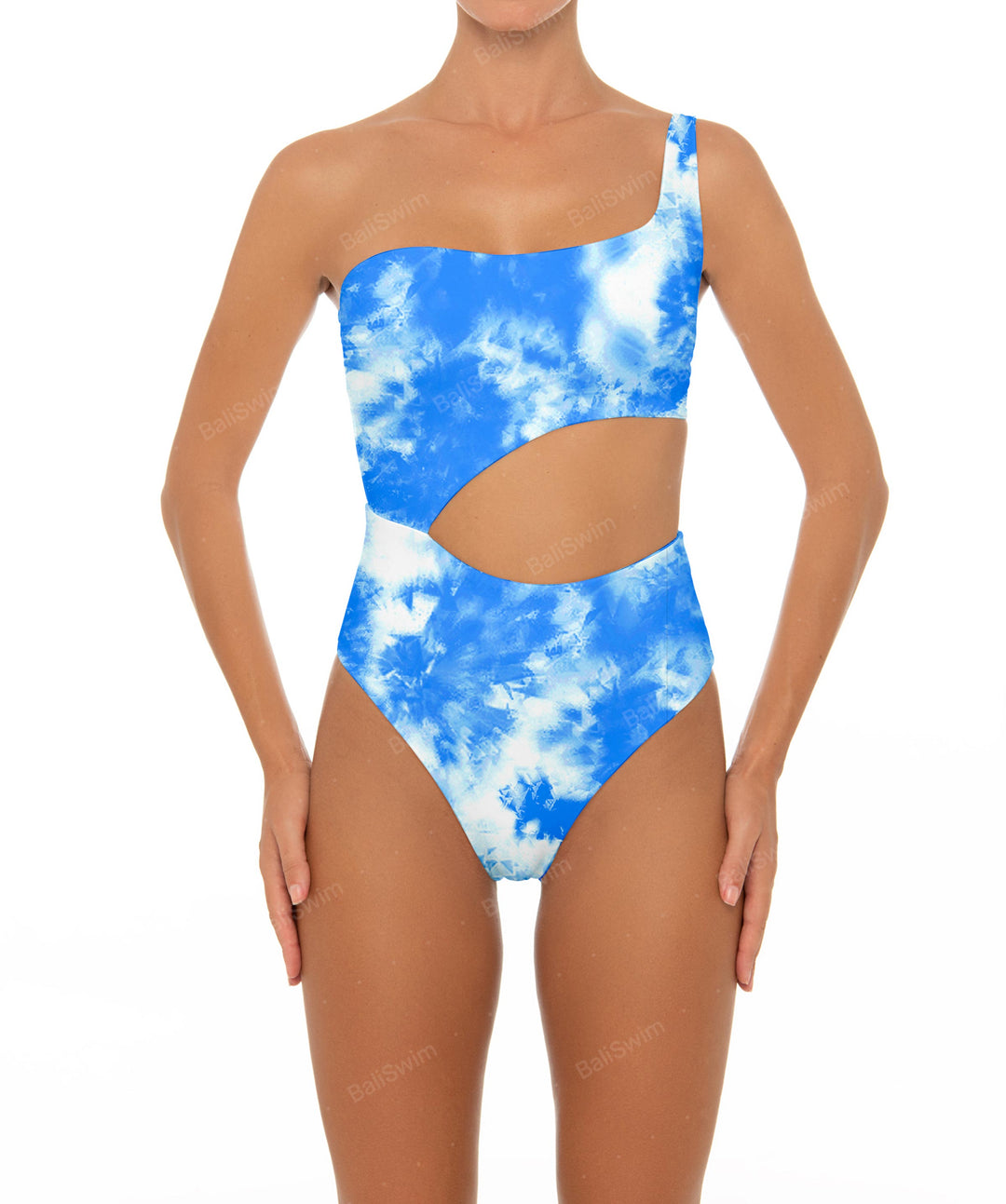 BSWS-S34 One Shoulder Swimsuit