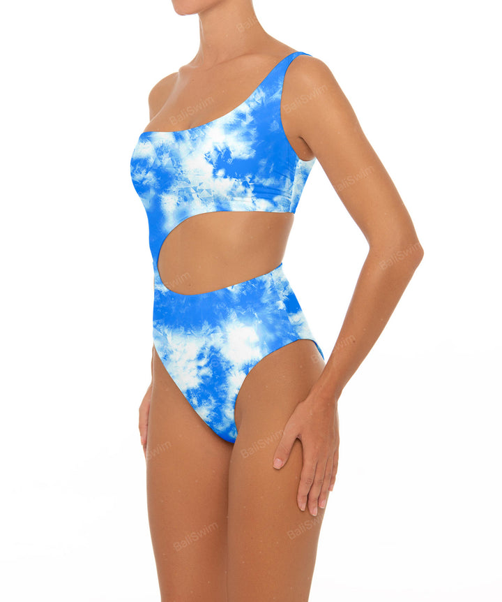 BSWS-S34 One Shoulder Swimsuit