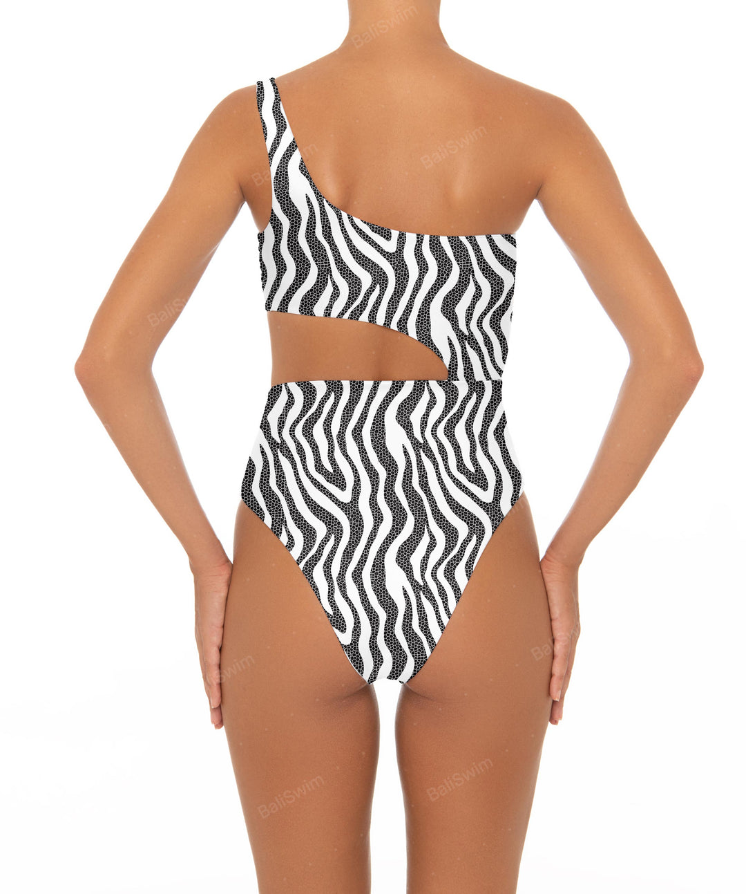 BSWS-S34 One Shoulder Swimsuit