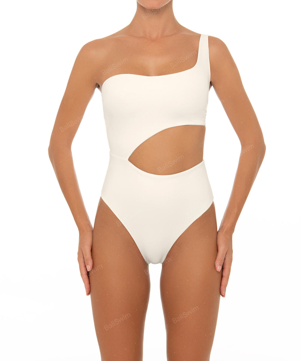 BSWS-S34 One Shoulder Swimsuit