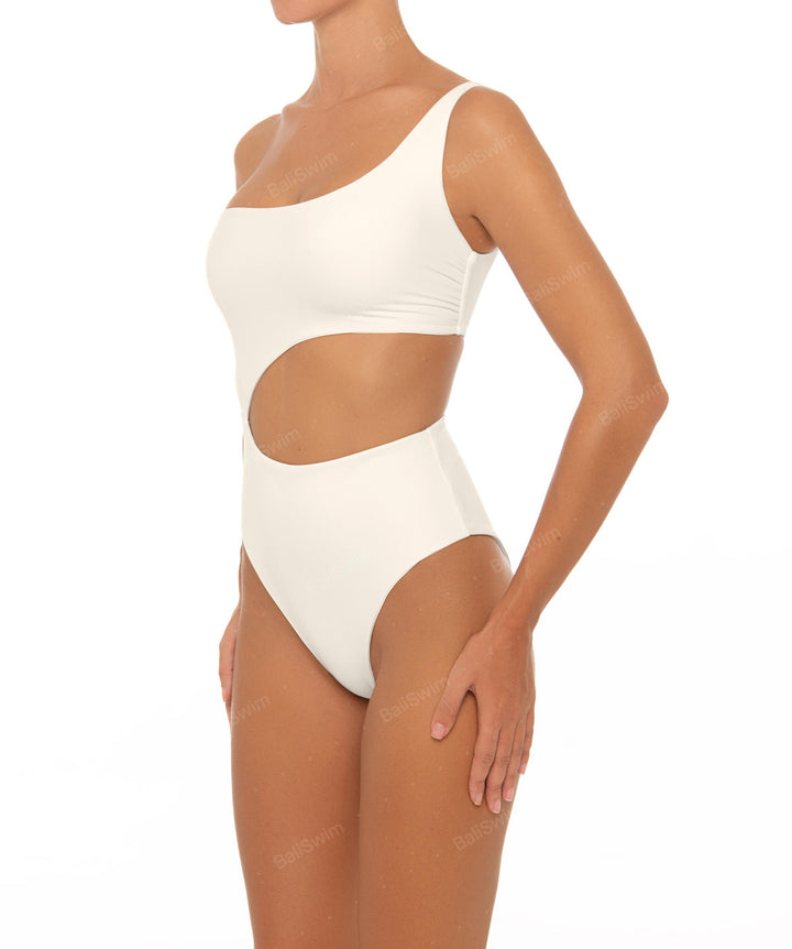 BSWS-S34 One Shoulder Swimsuit