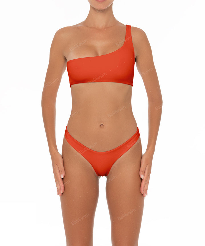 BSWS-T05 One Shoulder Bikini Top
