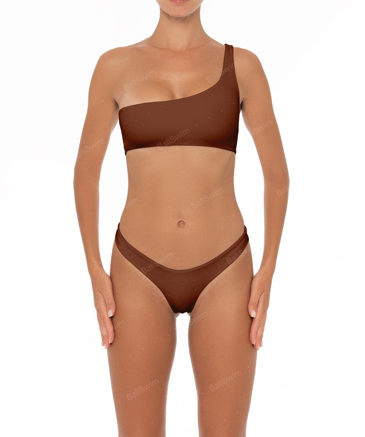 BSWS-T05 One Shoulder Bikini Top