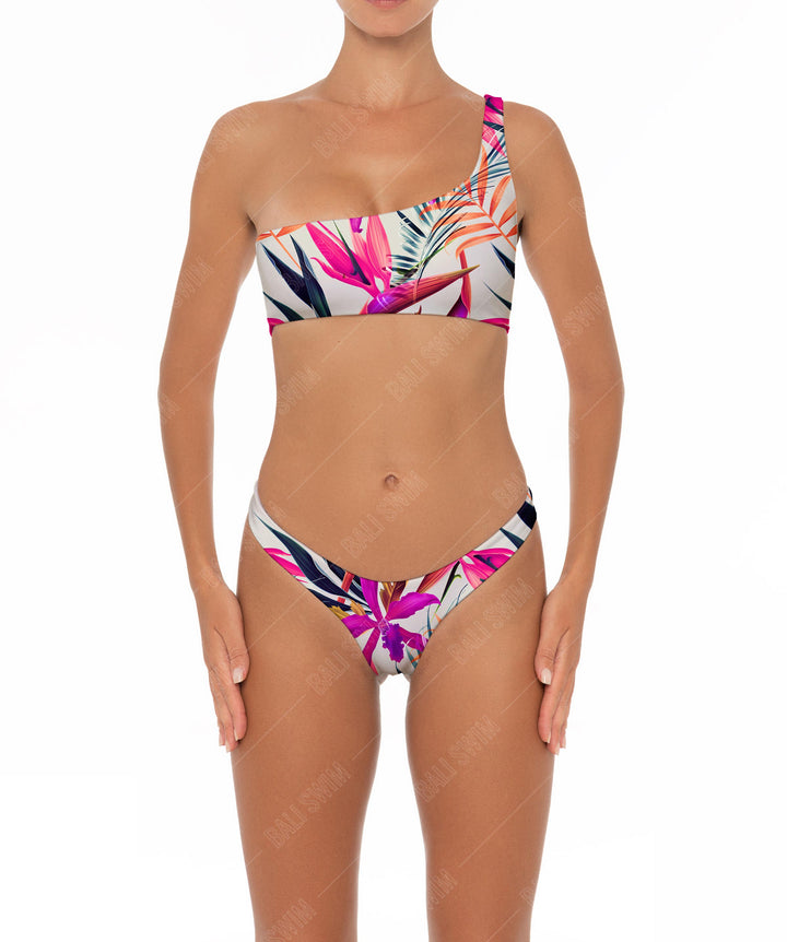 BSWS-T05 One Shoulder Bikini Top