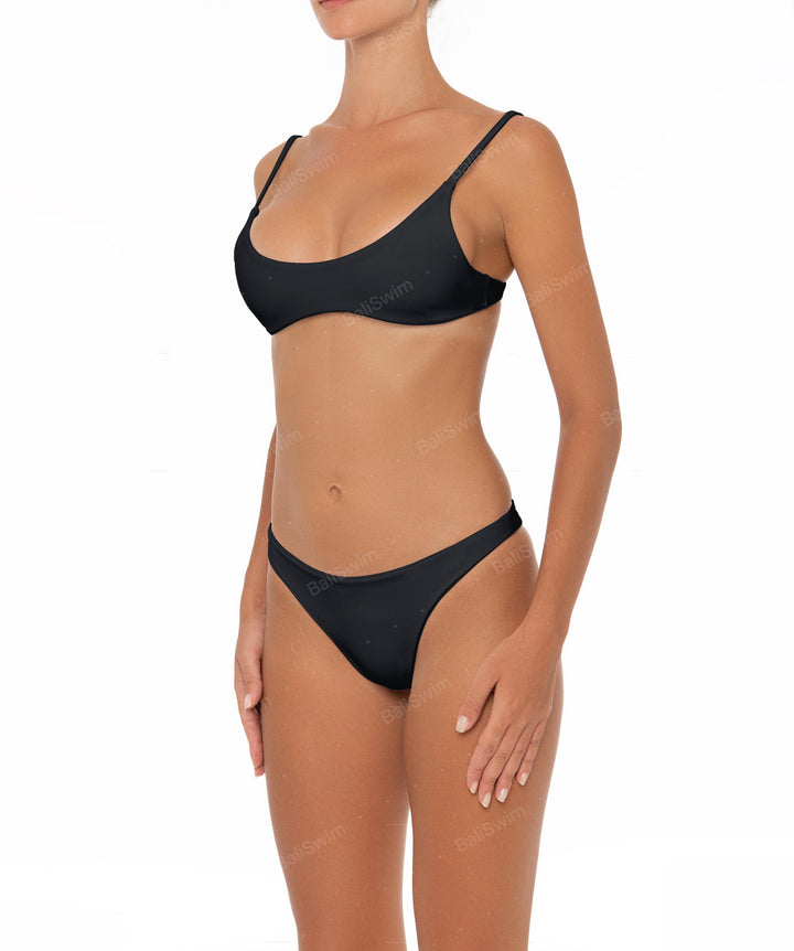 BSWS-B12 Mid Rise Bikini Bottom